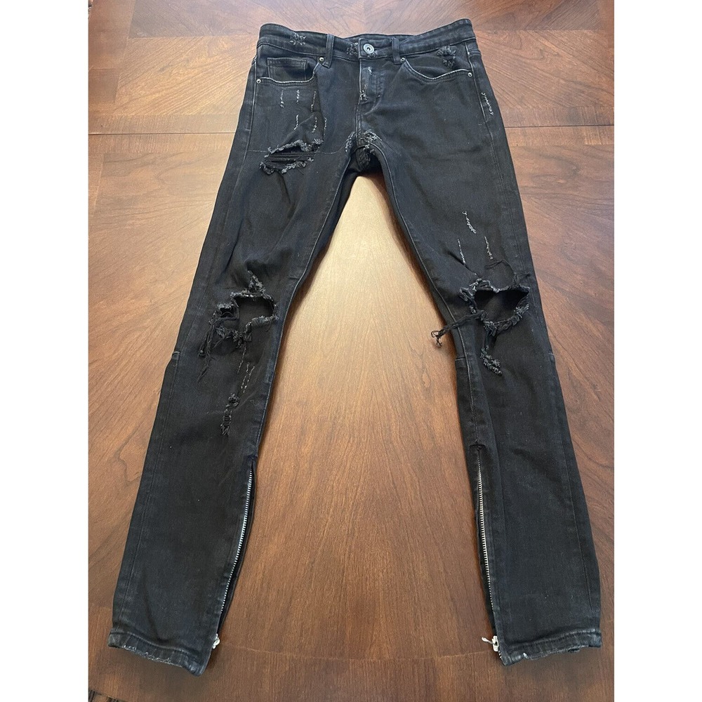 Crysp Denim Pants Black ￼size 30
